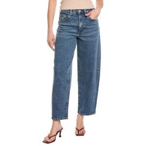 Hudson Jeans Women High-Rise Barrel Leg Tucker Jeans - Size 26